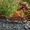Sunnydaze Wooden Decorative Wheelbarrow Planter - 35" W x 10.25" D x 12" H