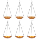 Sunnydaze Copper Bird Bath or Bird Feeder - 12" Diameter