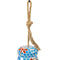Sunnydaze Spring Flowers Mosaic Glass Wind Chime Bell