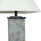 Sunnydaze Timeless Abode Slate 3-Piece Floor and Table Lamp Set