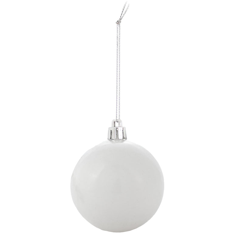 Sunnydaze Winter Wonderland 100ct Christmas Ornament Balls