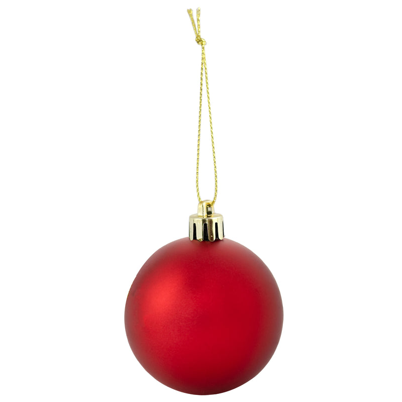 Sunnydaze Winter Wonderland 100ct Christmas Ornament Balls