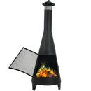 Sunnydaze 70" Chiminea Outdoor Fireplace
