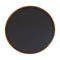 Sunnydaze 18" Round Magnetic Chalkboard for Wall with Rustic Brown Frame