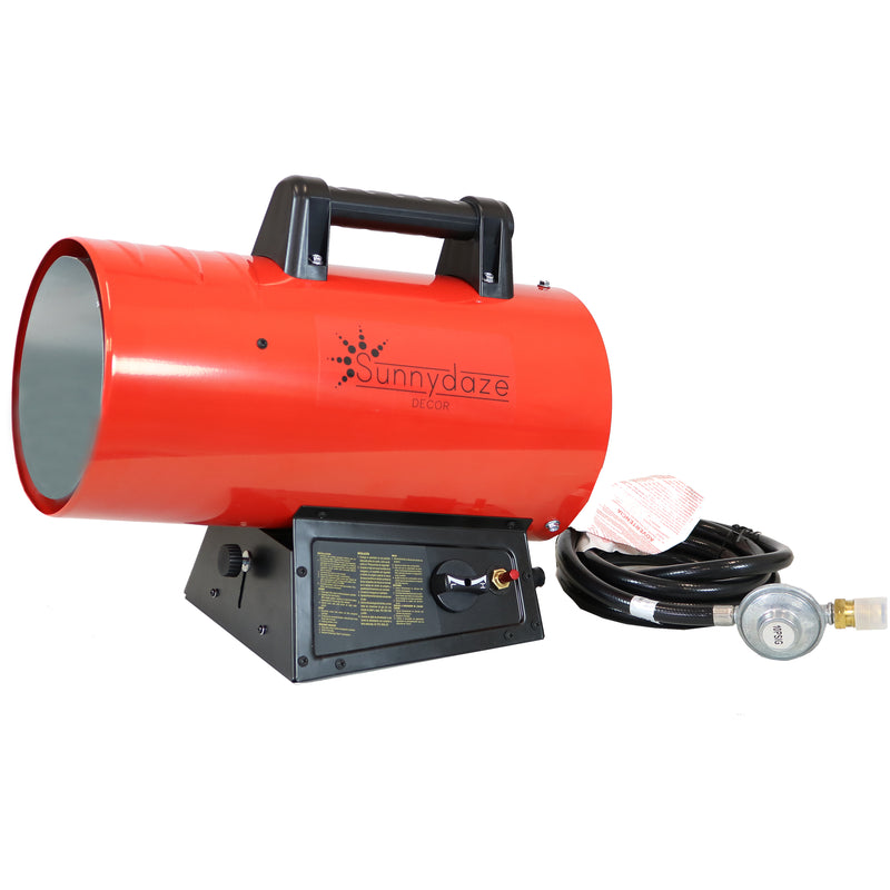 Sunnydaze 60,000 BTU Forced Air Propane Heater