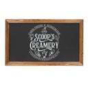 Sunnydaze 36" x 24" Magnetic Chalkboard for Wall