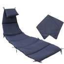 Sunnydaze Hanging Lounge Chair Replacement Cushion and Umbrella - Choose Color