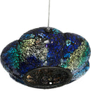 Sunnydaze Fly-Through Mosaic Bird Feeder Set of 6