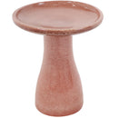 Sunnydaze Glazed Ceramic Duo-Tone Outdoor Bird Bath - UV- and Frost-Resistant Finish - Color Options