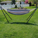 Sunnydaze Brazilian 2-Person Hammock with Universal Multi-Use Stand