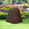 Sunnydaze Polyresin Landscape Rock Cover with Stakes