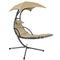 Sunnydaze Floating Chaise Lounge Chair with Umbrella - Choose Color