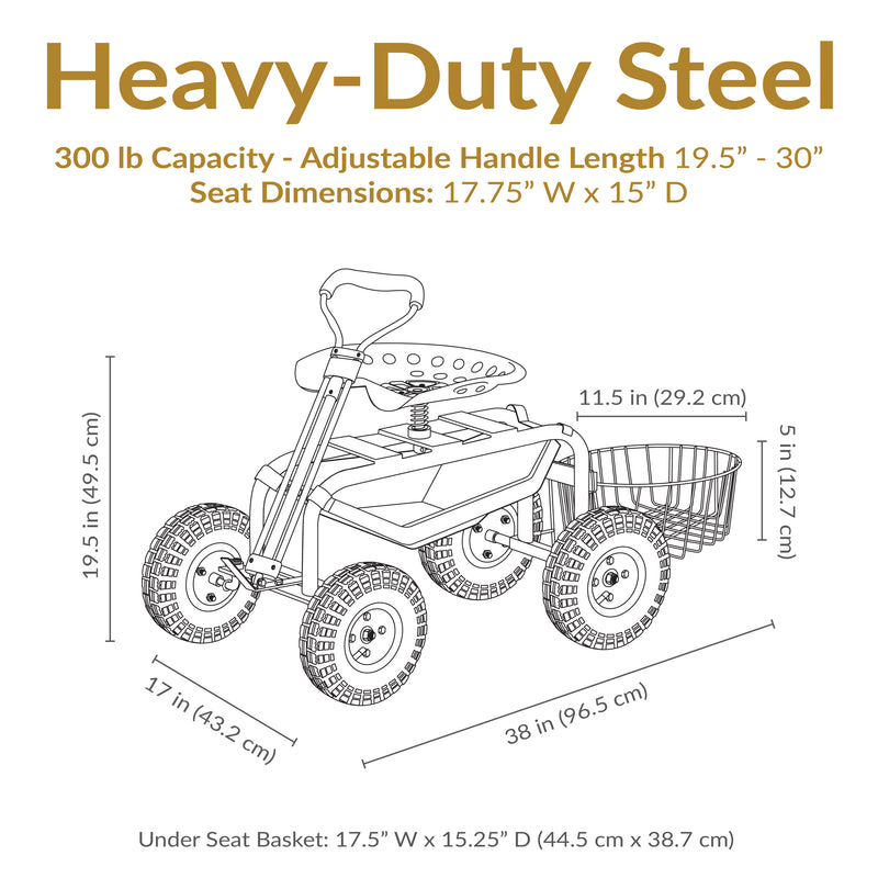 Image showing the overall product dimensions including height, depth and width.