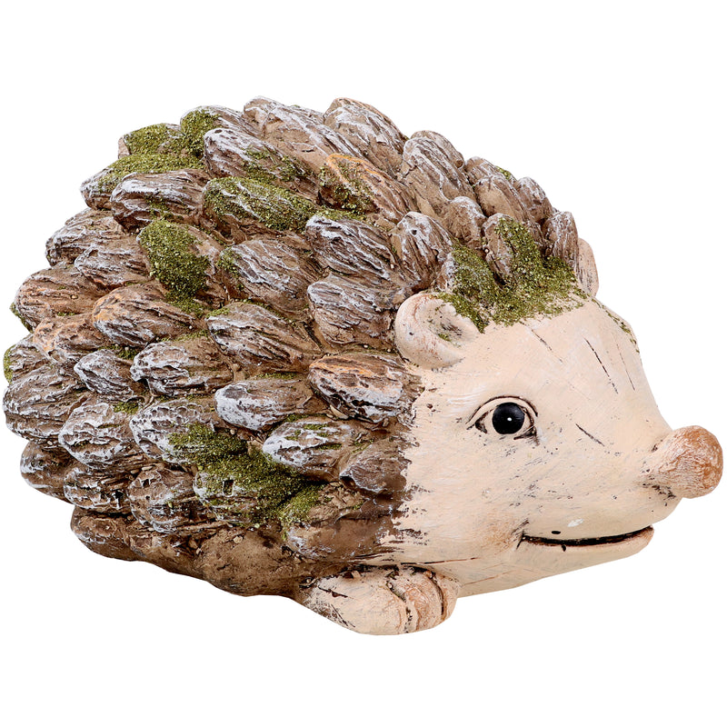 Sunnydaze Hazel the Hedgehog Statue - Indoor/Outdoor Figurine - 7-Inch