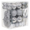 Sunnydaze Deck the Halls 59-Piece Assorted Christmas Ornament Kit - Choose a Color