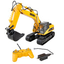 Sunnydaze Dig and Drive Light-Up Remote Control Excavator