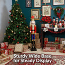 Sunnydaze Arnold the Strong Indoor Nutcracker Statue - 48"