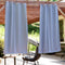 Sunnydaze Outdoor Blackout Curtain Panels with Grommet Top