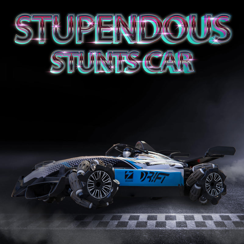 Sunnydaze Stupendous Stunts Gesture Sensing RC Car with Dual Controllers