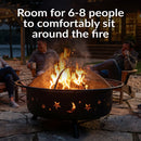 Sunnydaze Cosmic 42" Large Outdoor Fire Pit