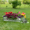 Sunnydaze Galvanized Steel Raised Garden Bed