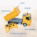 Sunnydaze Dump and Drive Light-Up Remote Control Dump Truck