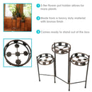 Sunnydaze 3-Tier Folding Plant Stand - 29"