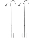 Sunnydaze Double Shepherd Hooks, Set of 2