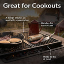 Sunnydaze Folding Camping Grill Grate