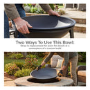 Sunnydaze Outdoor Fire Pit Bowl Replacement for DIY or Existing Stand