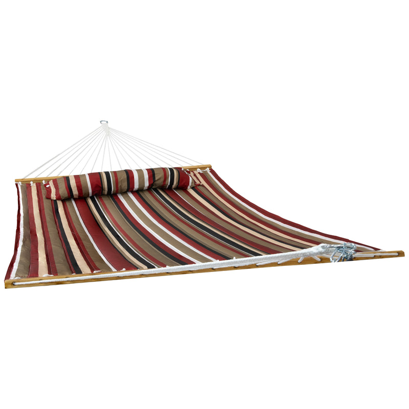 Sunnydaze 2-Person Extra Large Quilted Outdoor Hammock - 77.5" Bed