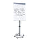 Sunnydaze Adjustable Rolling Magnetic Whiteboard with Flip Chart