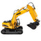 Sunnydaze Dig and Drive Light-Up Remote Control Excavator