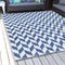 Sunnydaze Indoor or Outdoor Patio Area Rug