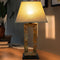 Sunnydaze Open Rectangle Side Table Lamp - Indoor or Outdoor - 31" H