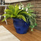 Sunnydaze Studio Glazed Ceramic Planter with Drainage Holes