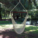 Sunnydaze Hanging Cabo Extra Large Hammock Chair - Cream