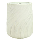 Sunnydaze Textured Spiral Bubble Outdoor Fountain with LED Light