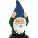 Sunnydaze Sage the Yoga Garden Gnome Statue Decoration - 11"