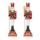 Sunnydaze Victor the Regal Christmas Soldier Nutcracker Statue
