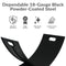 Sunnydaze Black Steel Curved Log Holder - 30"