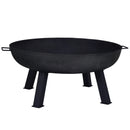 Sunnydaze Cast Iron Heavy Duty Fire Pit for Outside