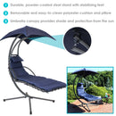 Sunnydaze Floating Chaise Lounge Chair with Umbrella