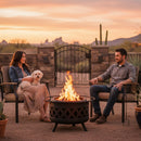 Sunnydaze Crossweave Outdoor Smokeless Fire Pit - 30"