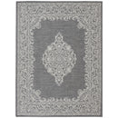 Sunnydaze Parisian Paradise Indoor Area Rug in Ash