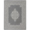 Sunnydaze Parisian Paradise Indoor Area Rug in Ash