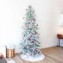 Sunnydaze Stately and Slim Artificial Christmas Tree - Unlit