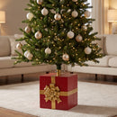 Pretty Present Decorative Christmas Tree Stand - 13" Tall