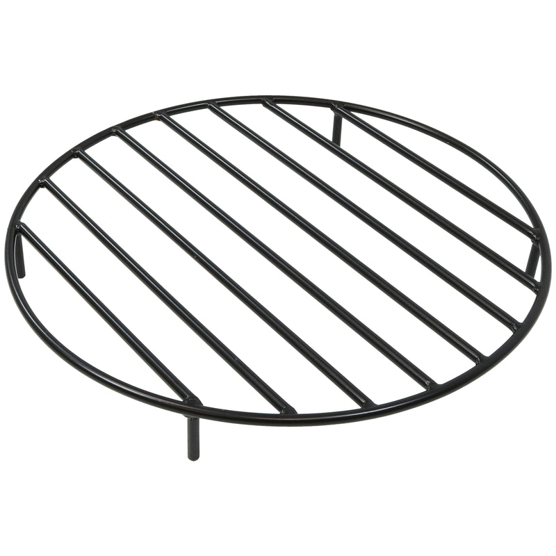 Sunnydaze Round Steel Outdoor Fire Pit Grate