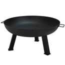 Sunnydaze Cast Iron Heavy Duty Fire Pit for Outside